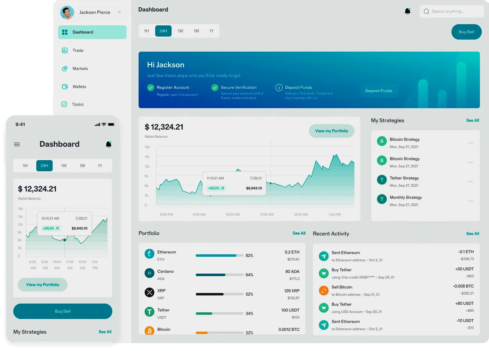 Bergkuppe Portia crypto platform Nederland
